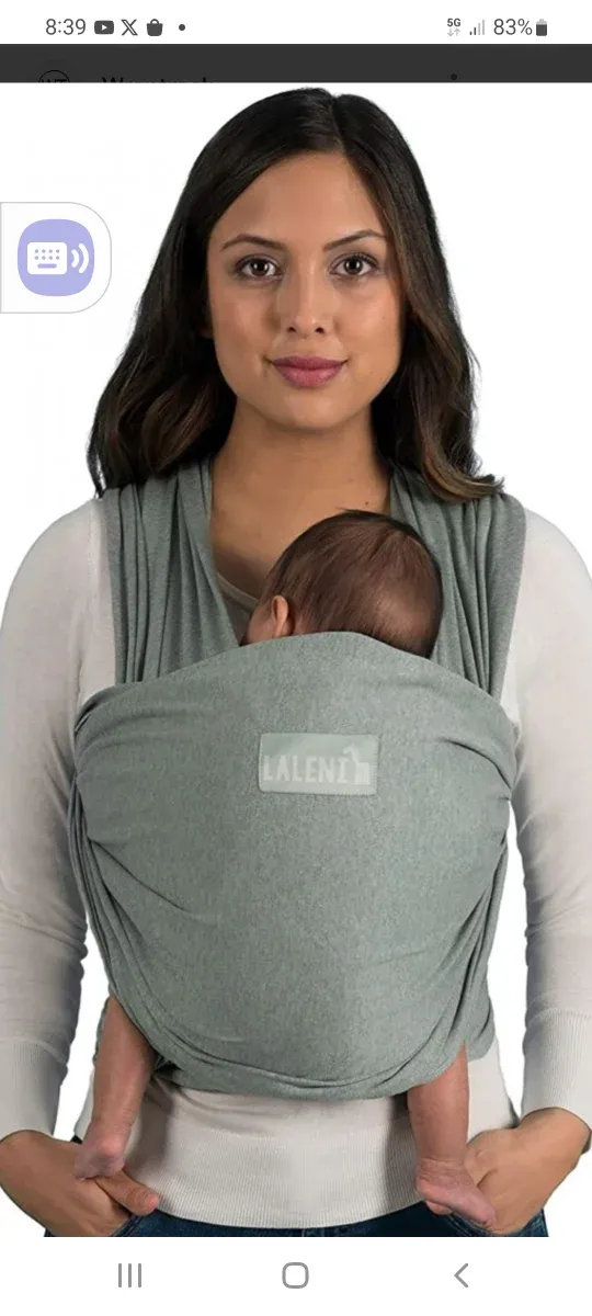 Fular portabebés Laleni hasta 15 kg