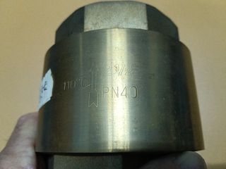 Válvula retención 2 1/2 pulgadas