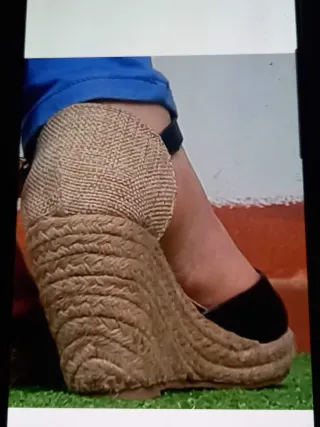 Alpargatas esparto talla 37