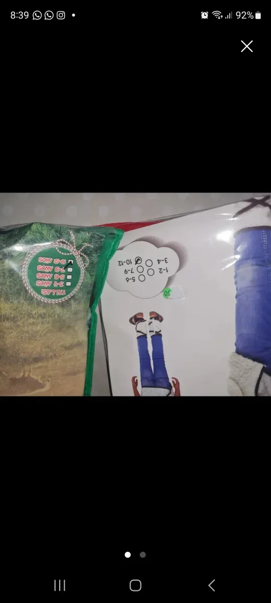 Disfraz de pastor infantil