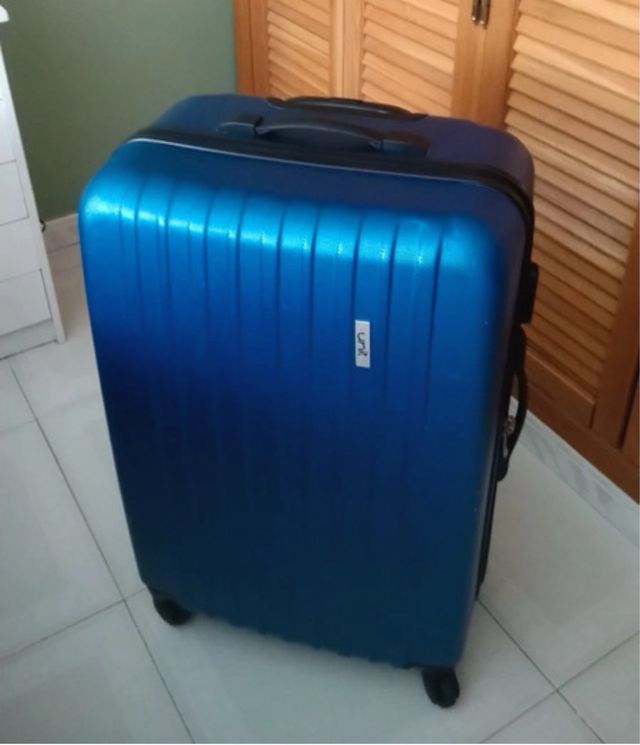 Maleta grande azul