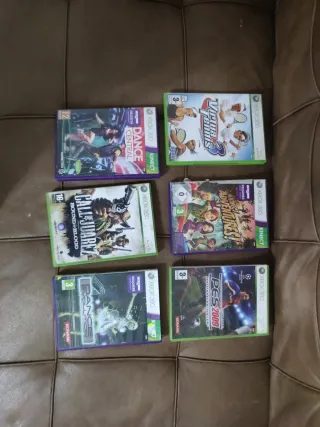 Lote 6 Juegos Xbox 360 Kinect