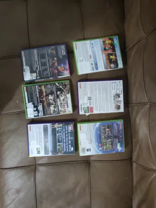 Lote 6 Juegos Xbox 360 Kinect