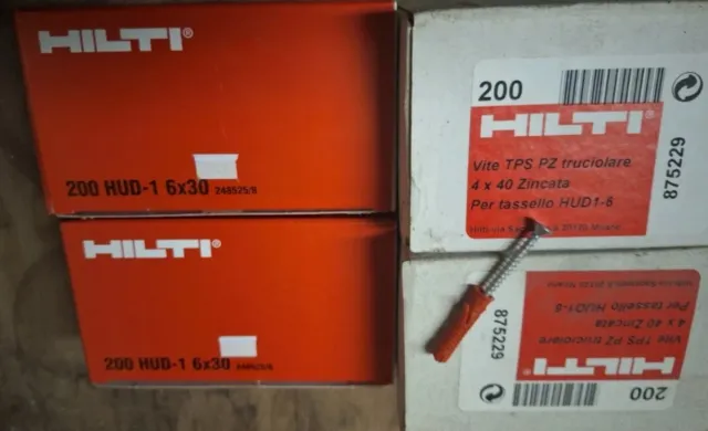 Viti e tasselli Hilti 6x30 mm (200pz)