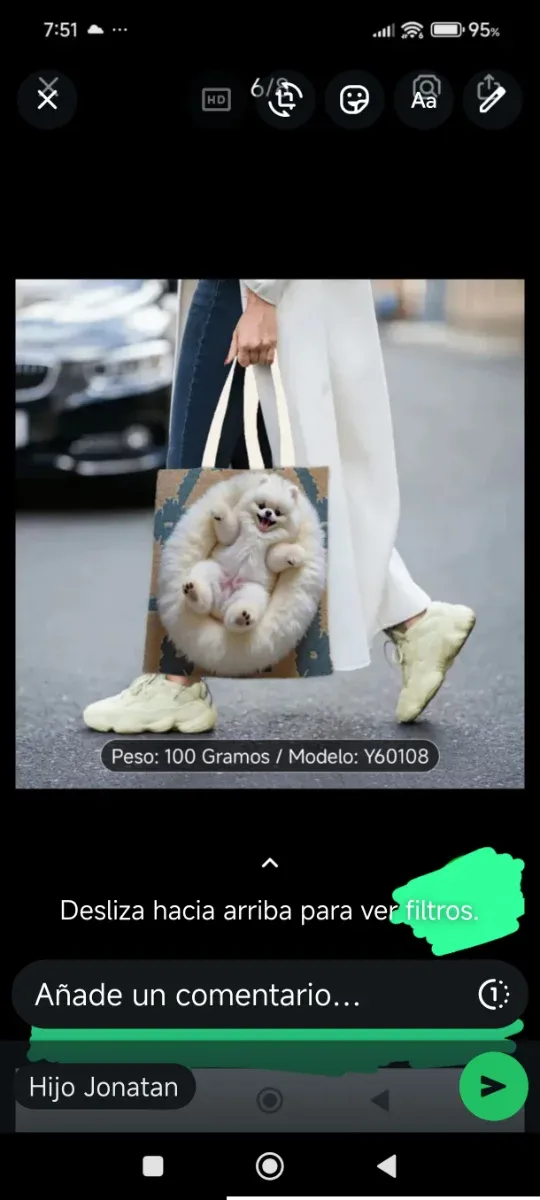 Bolso Cavalli Class Beige y Negro