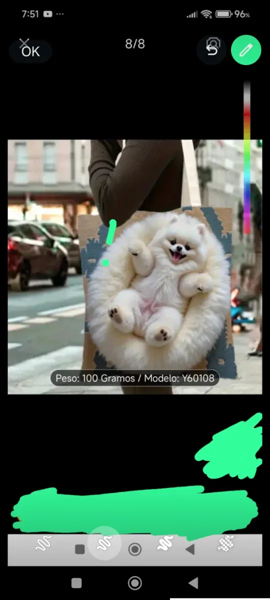 Bolso Cavalli Class Beige y Negro