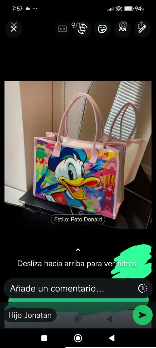 Bolso Cavalli Class Beige y Negro