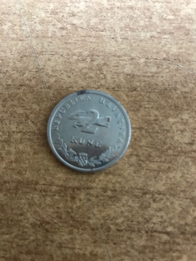 2 Kune Croazia Repubblica