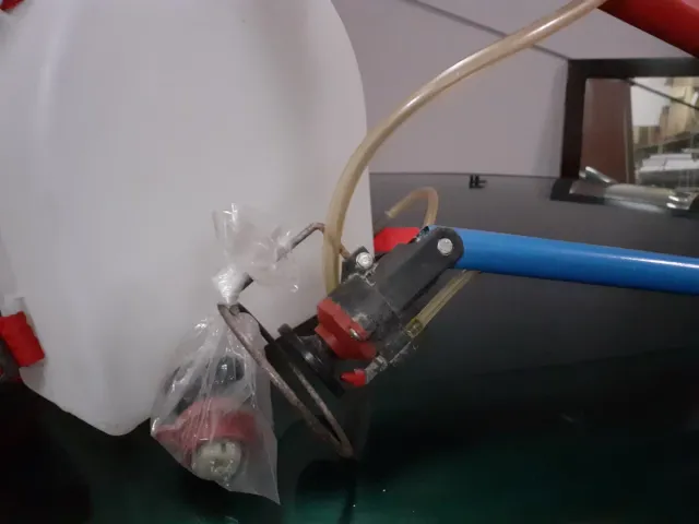 Irroratrice a zaino con lancia