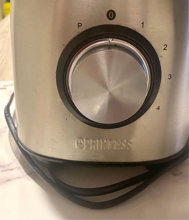 Batidora Princess Vaso cristal- Impecable