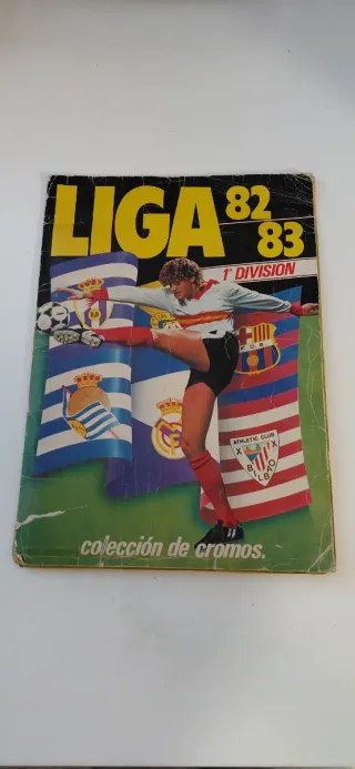 Album Cromos Liga 82/83 1ª División