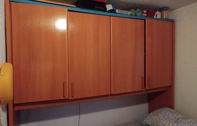 Armario puente dormitorio madera
