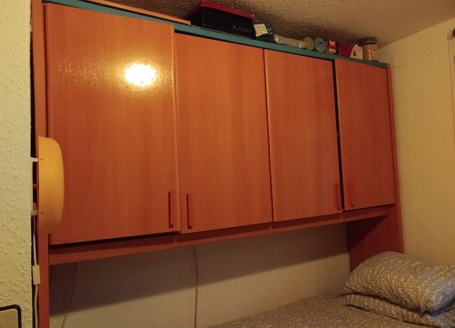 Armario puente dormitorio madera