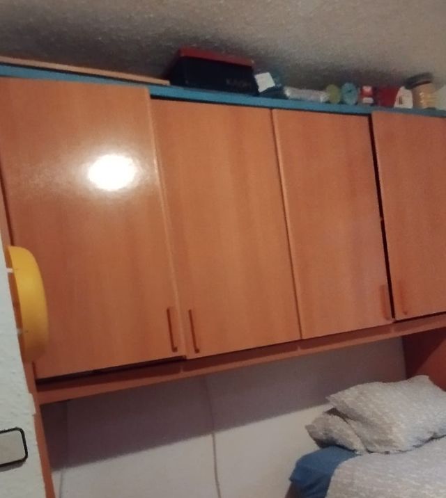 Armario puente dormitorio madera