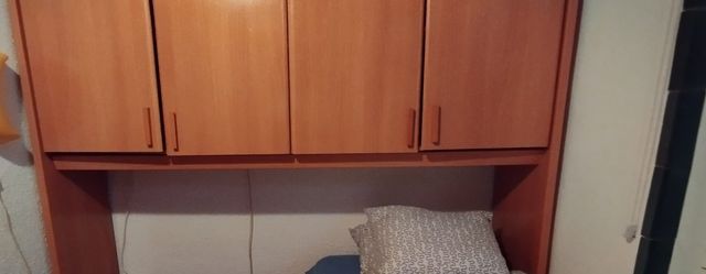 Armario puente dormitorio madera