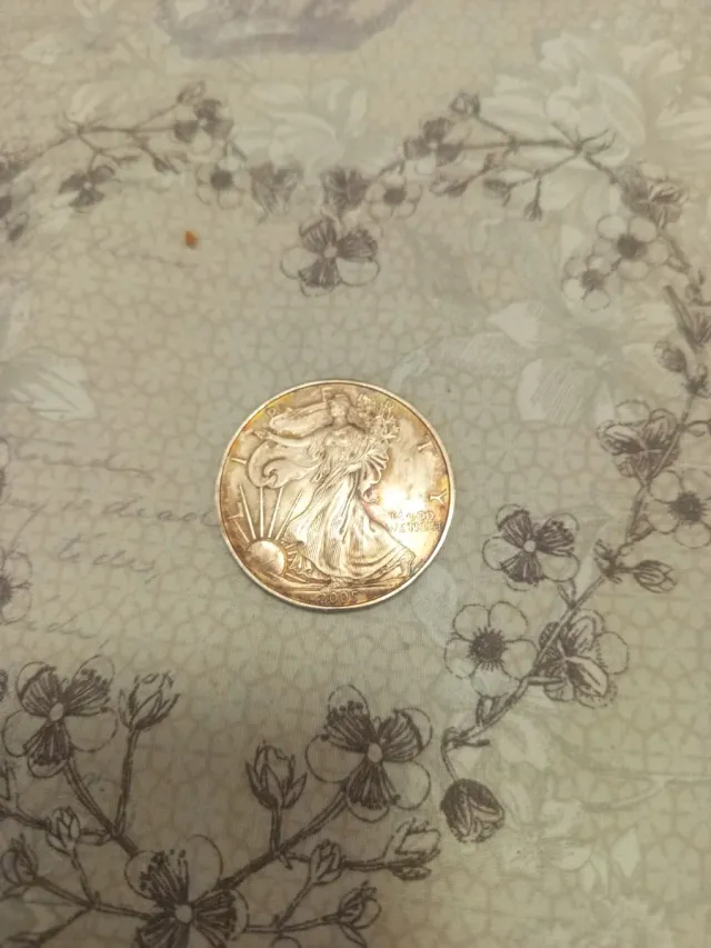 Moneda de Plata Walking Liberty