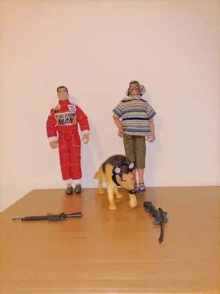 Action Man Set con Cane e Armi