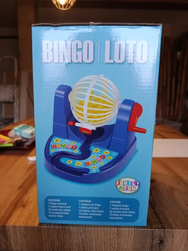 Bingo Loto Juego Familiar