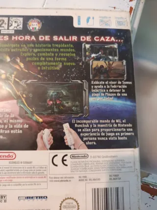 Juego Wii Metroid Prime 3 Corruption