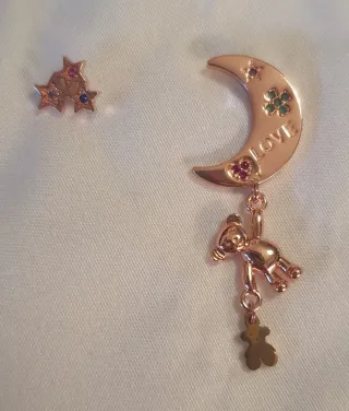 Pendientes Tous Luna, Oso y Estrellas