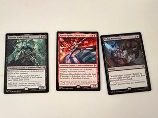 Lote 3 Cartas Magic The Gathering Marvel