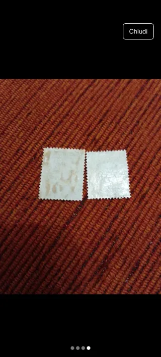 2 Francobolli Regno Italia Inizio '900