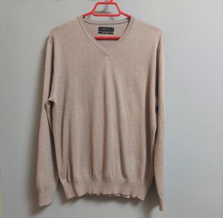 Jersey Cortefiel Hombre Talla M Beige