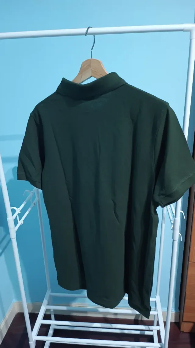 Polo Verde Militar Talla L