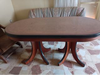 Mesa comedor grande madera