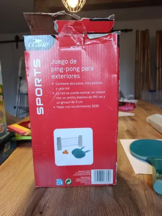 Juego Ping Pong Exterior Crane