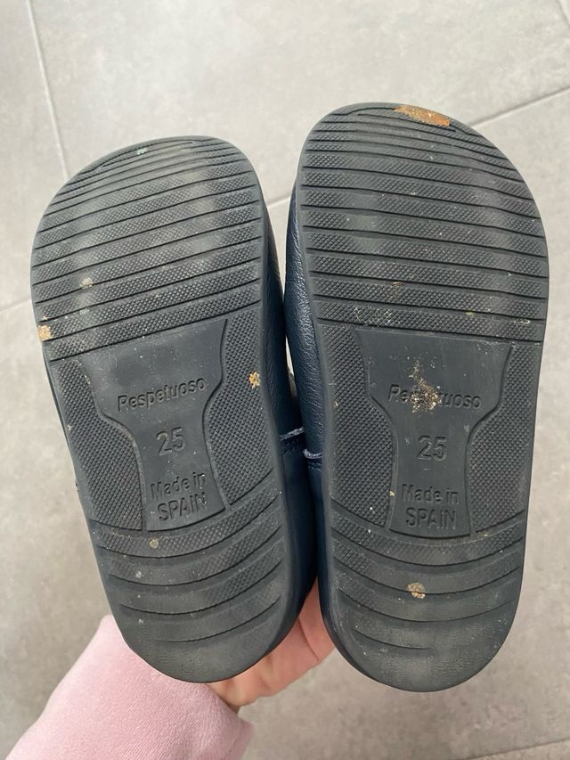 Merceditas respetuosas azul marino T25