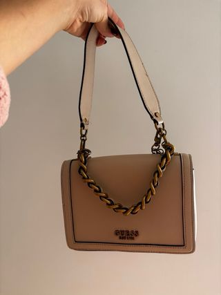 Borsetta Guess Beige Oro