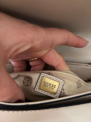 Borsetta Guess Beige Oro
