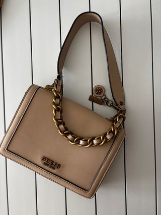 Borsetta Guess Beige Oro