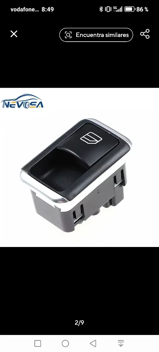 Mando Elevalunas Mercedes 200 B