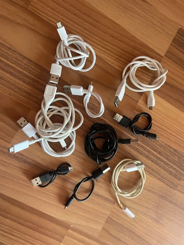 Cables cargador USB