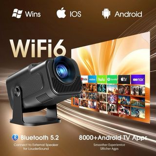 Proyector Portátil WiFi Bluetooth 5.2