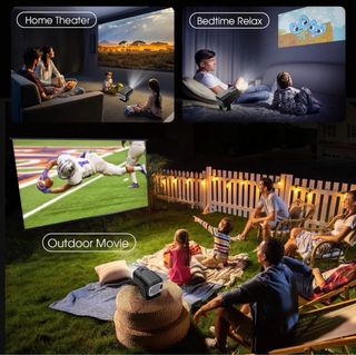 Proyector Portátil WiFi Bluetooth 5.2