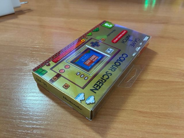 Nintendo Game & Watch Super Mario Bros, precintado