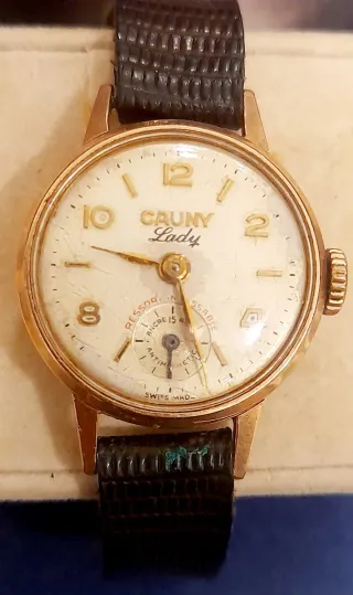 Reloj antiguo Cauny Lady 1950/60