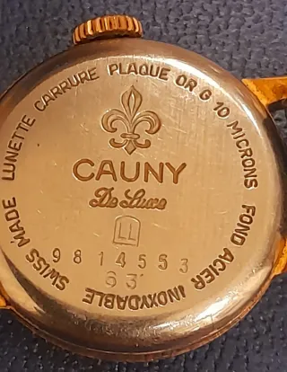 Reloj antiguo Cauny Lady 1950/60