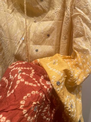 Falda larga algodón.