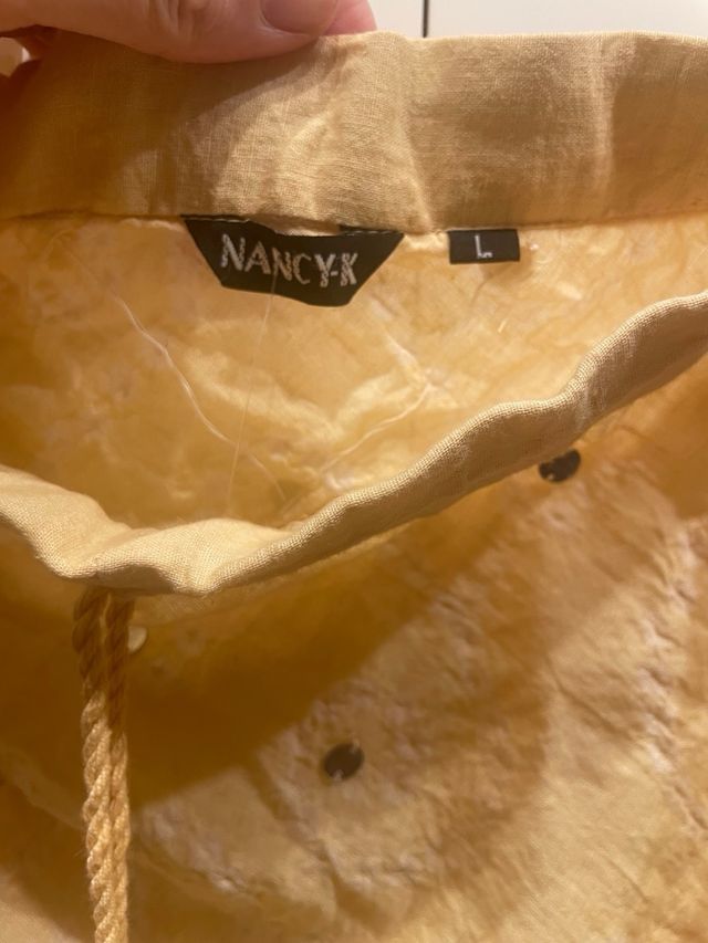 Falda larga algodón.