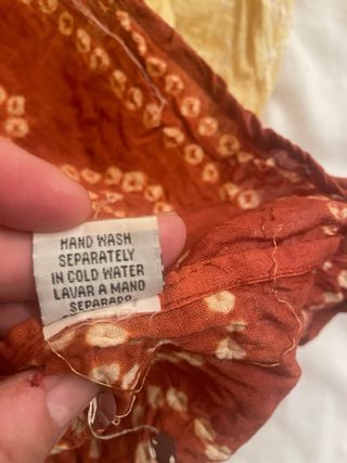 Falda larga algodón.