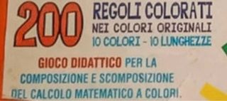 200 Regoli Colorati 200 reglas de colores