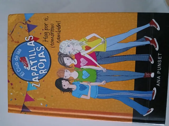 Libro ZAPATILLAS ROJAS Ana Punset