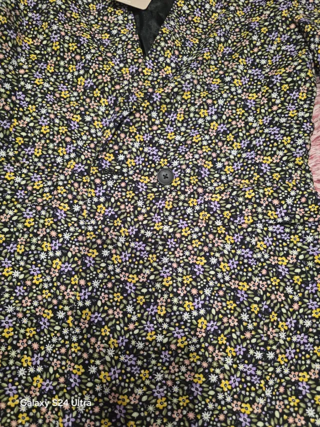 Giacca BzB donna fantasia floreale taglia S