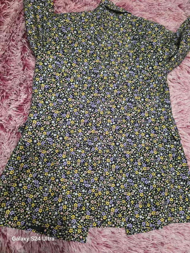 Giacca BzB donna fantasia floreale taglia S