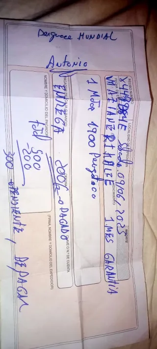 Se vende furgoneta lo cambio motor así 3 meses