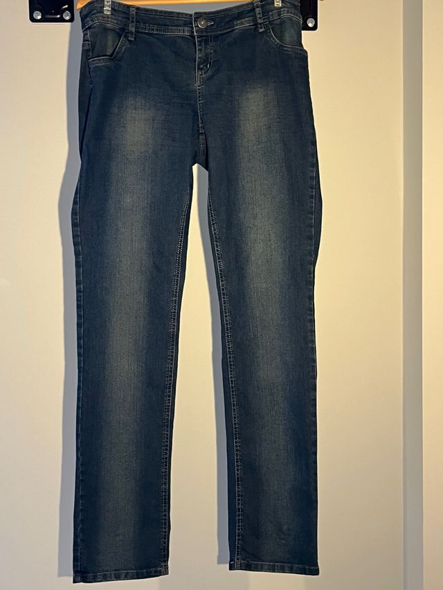 Pantalón vaquero mujer azul